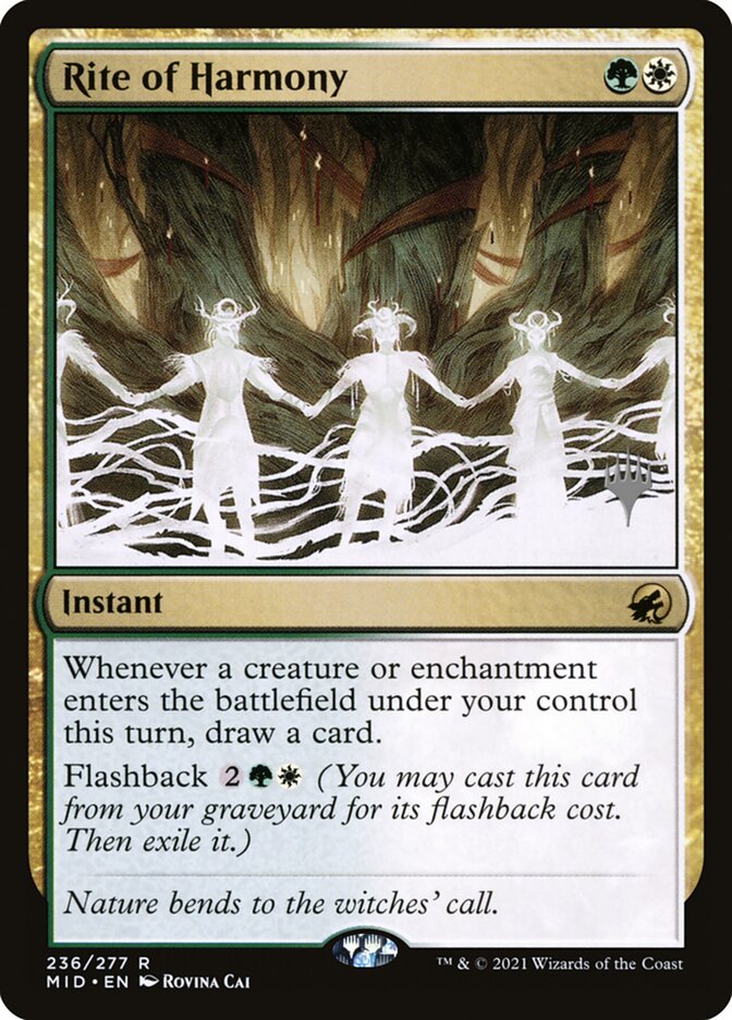Rite of Harmony, Innistrad: midnight hunt promos Card Art