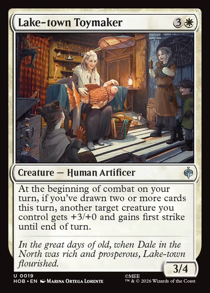 Lake-town Toymaker, The Hobbit Card Art