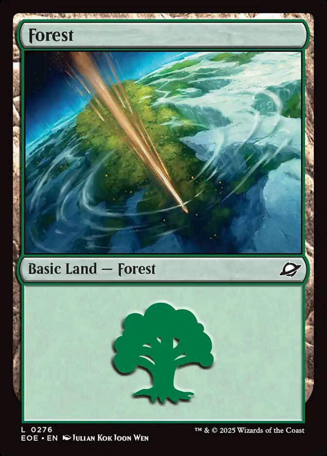 Forest, Edge Of Eternities Card Art