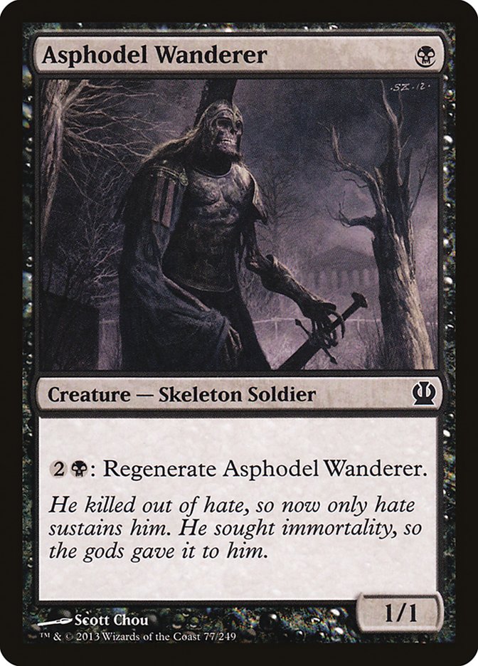 Asphodel Wanderer, Theros Card Art