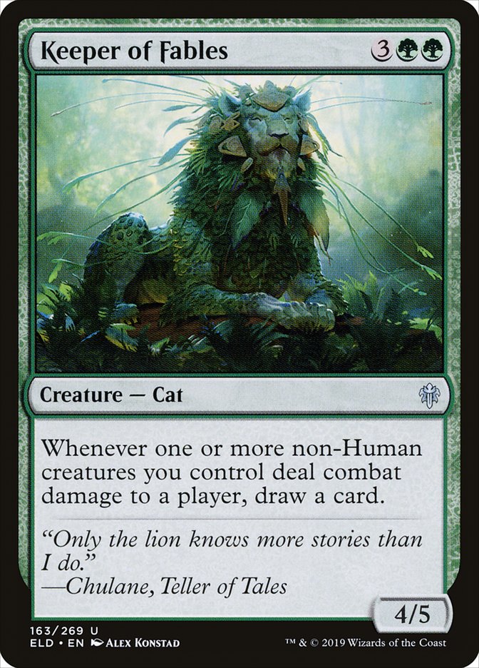 Keeper of Fables, Throne Of Eldraine Card Art
