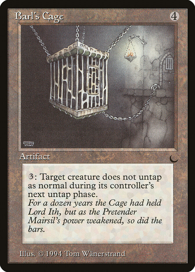 Barl's Cage, The Dark Card Art