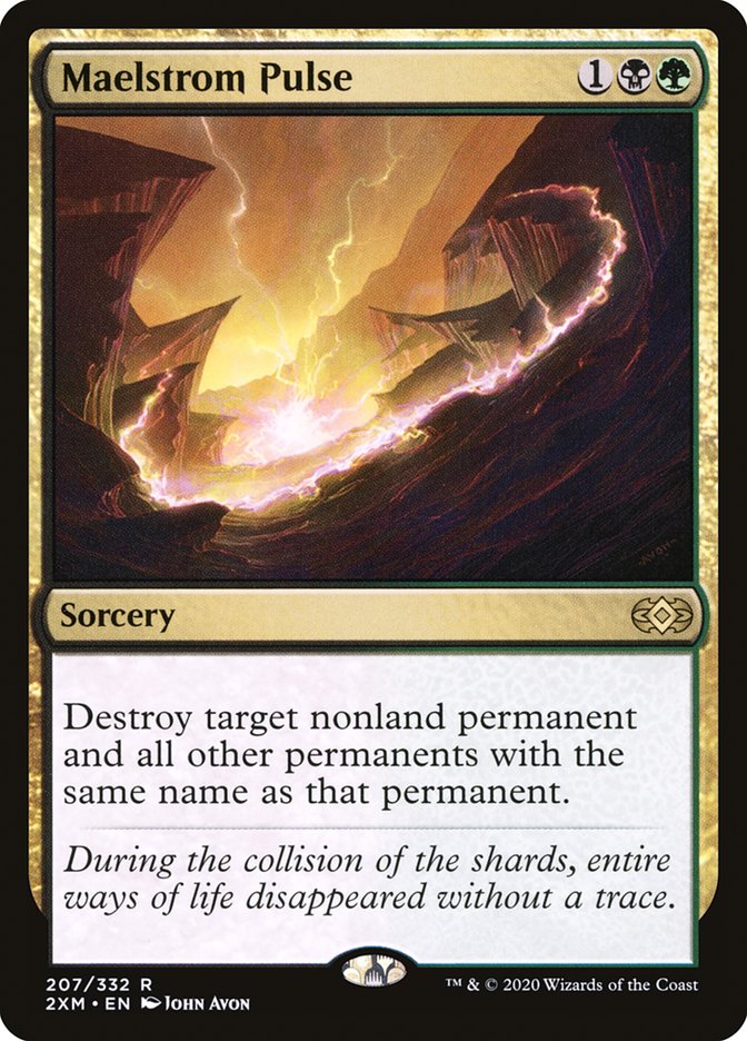 Maelstrom Pulse, Double masters Card Art