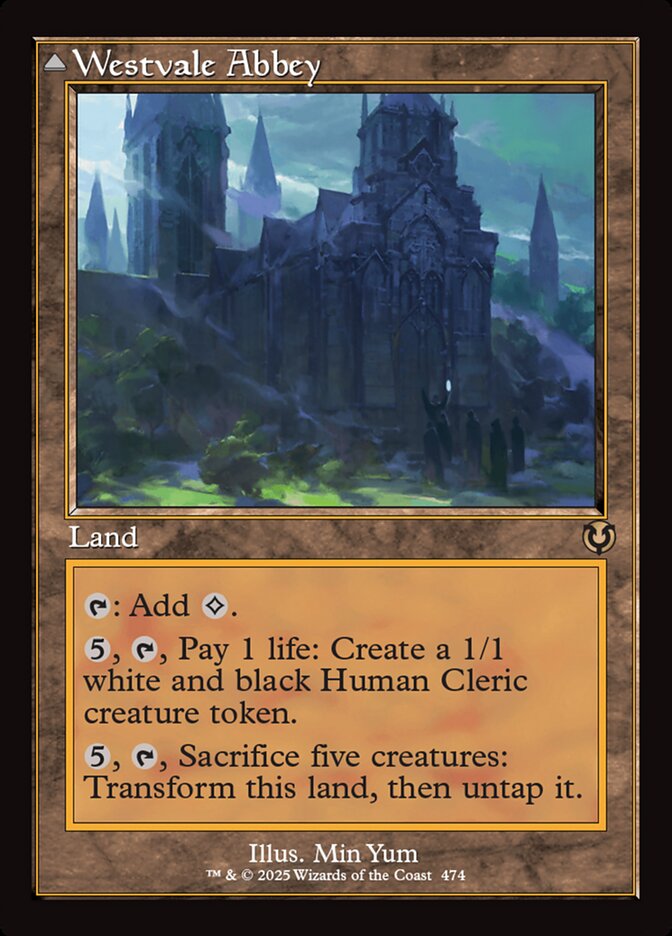 Westvale Abbey // Ormendahl, Profane Prince, Innistrad Remastered Card Art