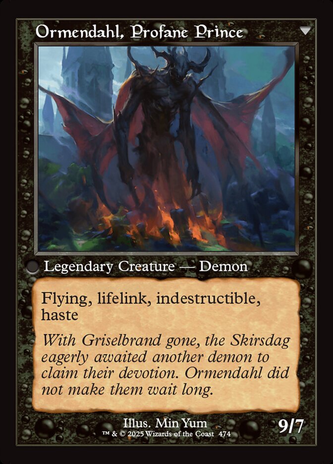 Westvale Abbey // Ormendahl, Profane Prince, Innistrad Remastered Card Art