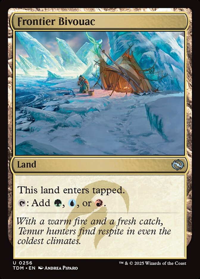 Frontier Bivouac, Tarkir: dragonstorm Card Art