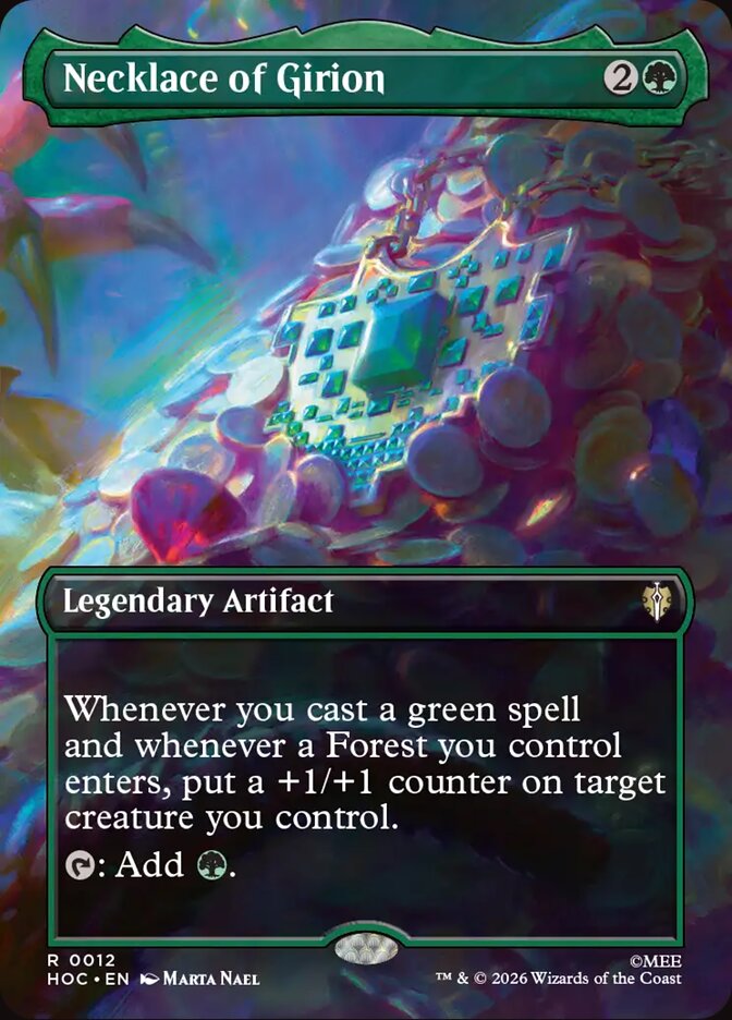 Necklace of Girion, The Hobbit Eternal Card Art