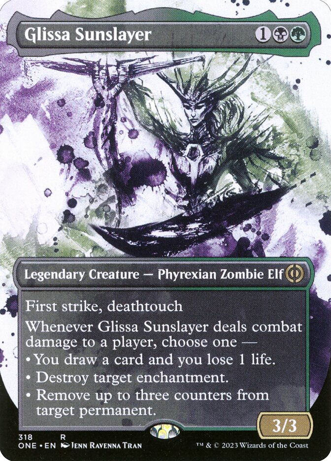 Glissa Sunslayer, Phyrexia: all will be one Card Art