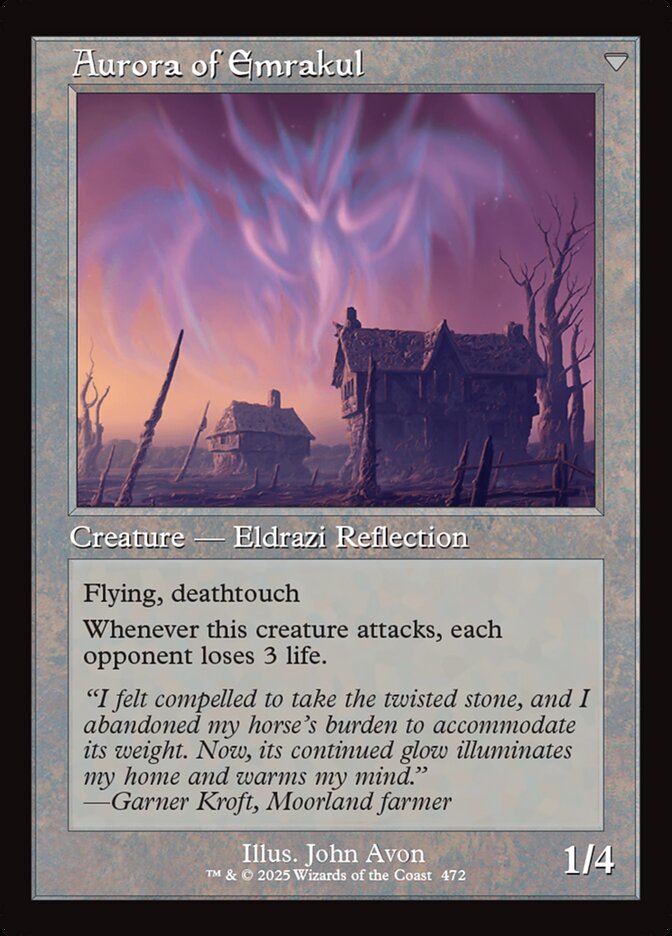 Cryptolith Fragment // Aurora of Emrakul, Innistrad remastered Card Art