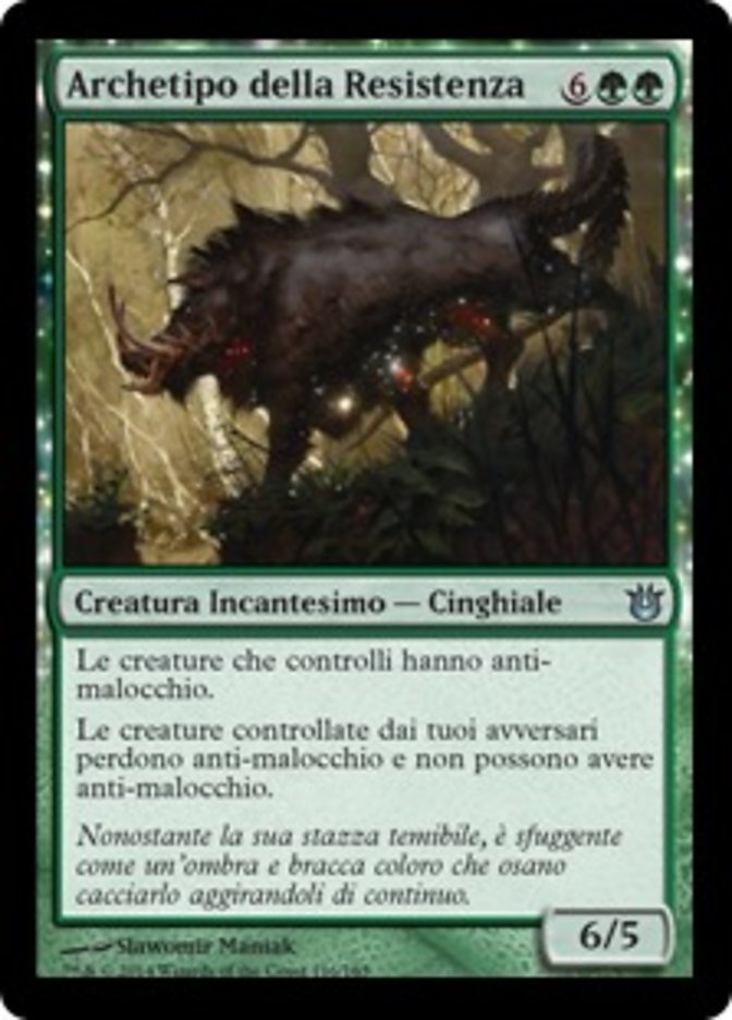 Archetype of Endurance, Born Of The Gods Card Art