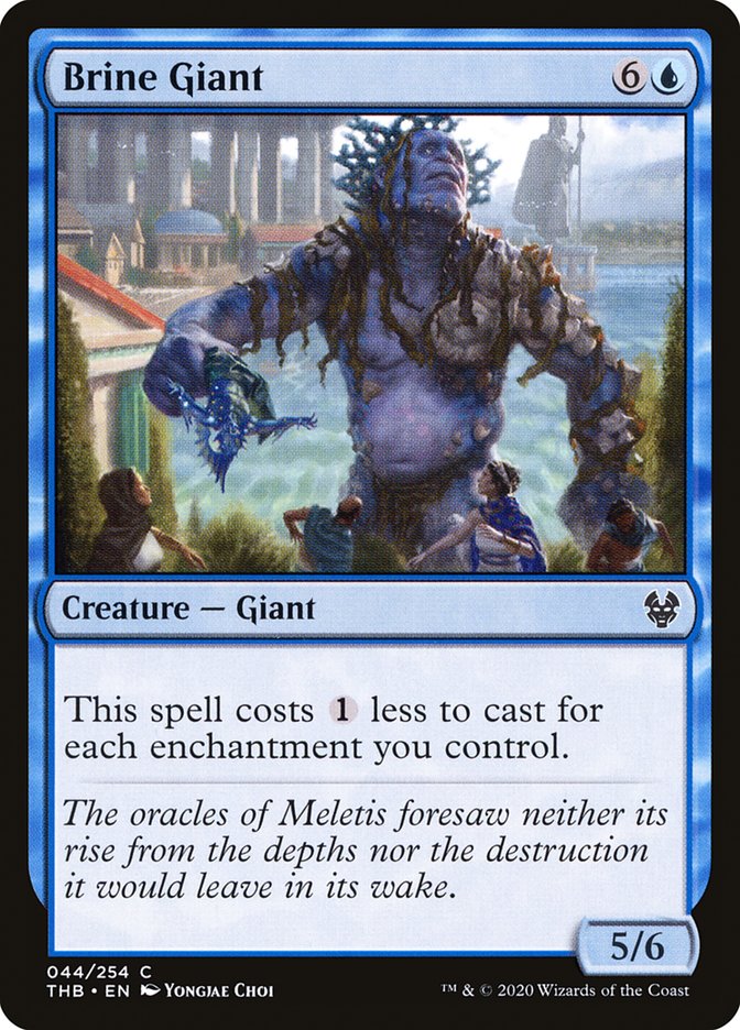 Brine Giant, Theros beyond death Card Art