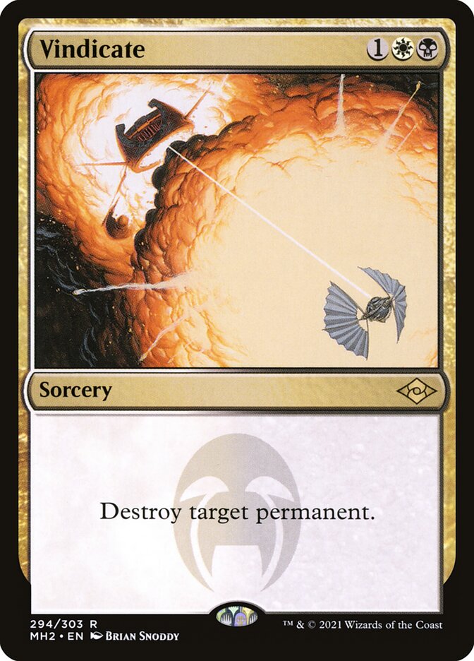 Vindicate, Modern Horizons 2 Card Art
