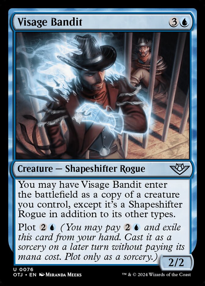 Visage Bandit, Outlaws of thunder junction Card Art