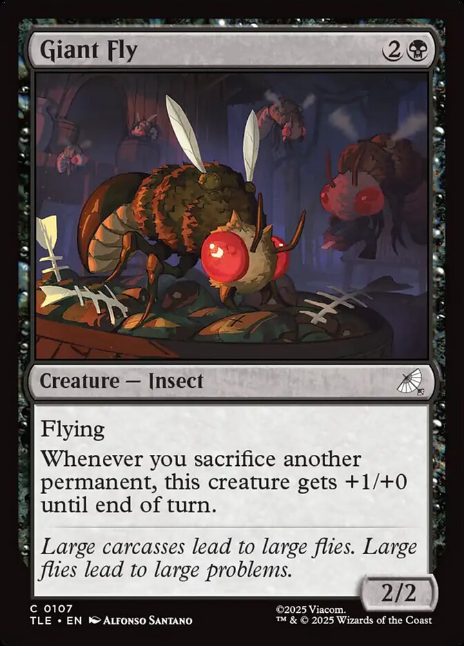 Giant Fly, Avatar: The Last Airbender Eternal Card Art