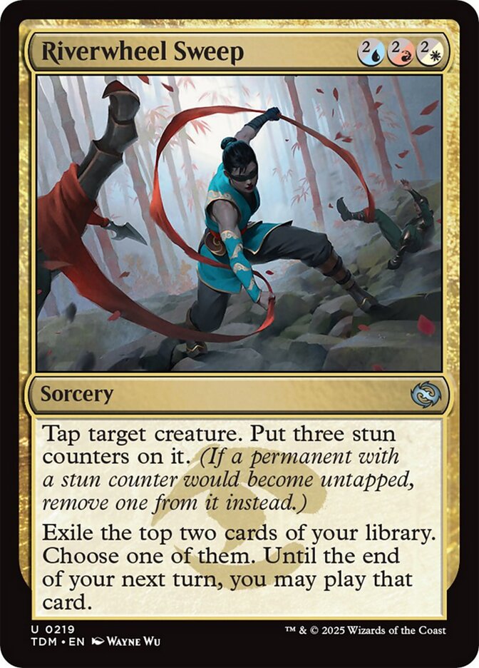 Riverwheel Sweep, Tarkir: dragonstorm Card Art