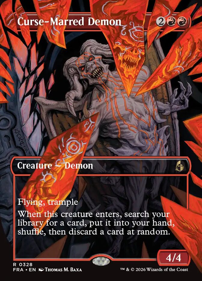 Curse-Marred Demon, Reality Fracture Card Art
