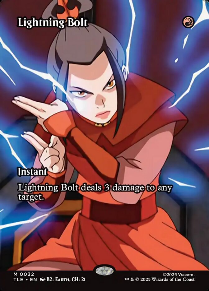 Lightning Bolt, Avatar: The Last Airbender Eternal Card Art