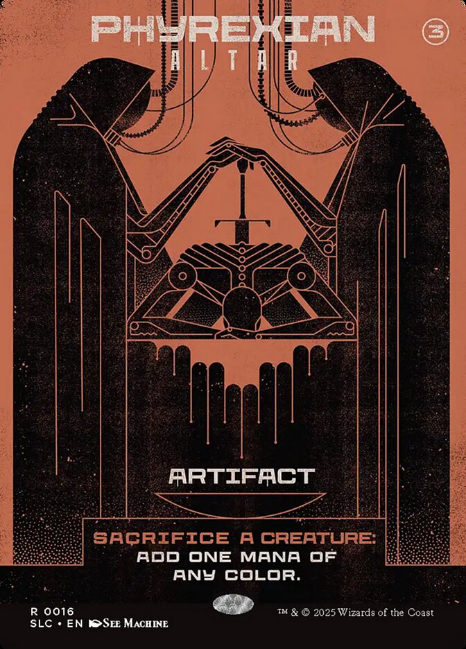 Phyrexian Altar, Secret Lair Countdown Card Art
