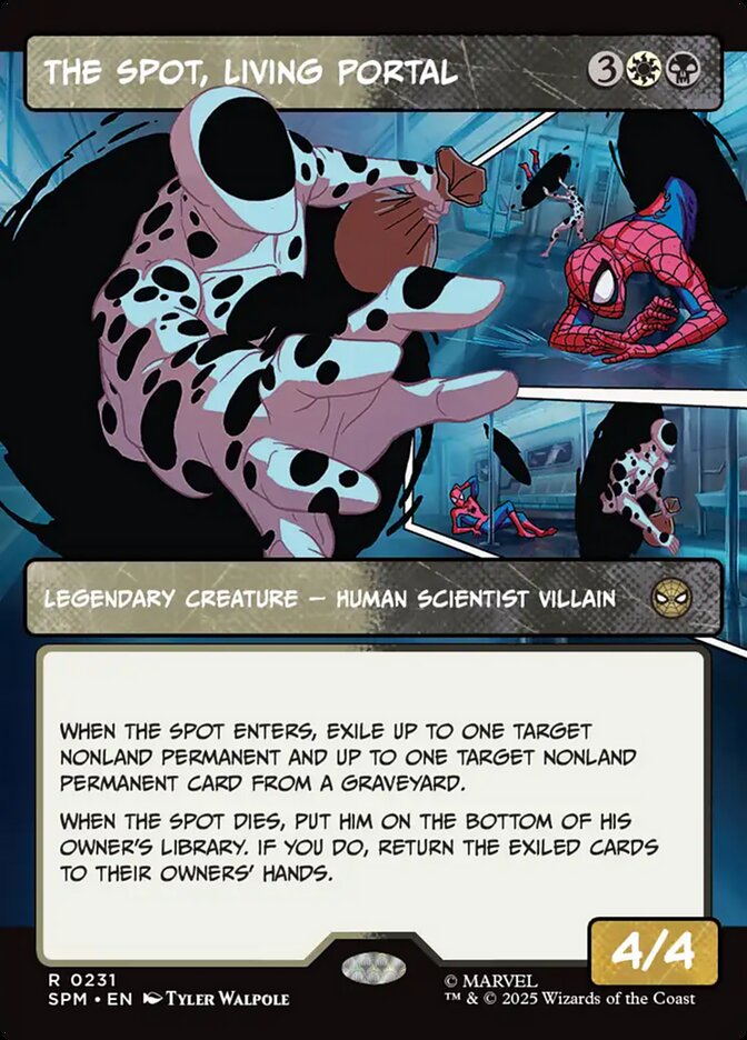 The Spot, Living Portal, Marvel'S Spider-Man Card Art
