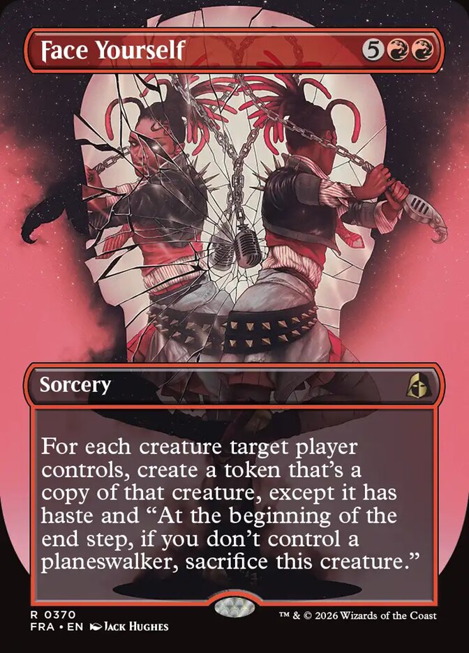 Face Yourself, Reality Fracture Card Art