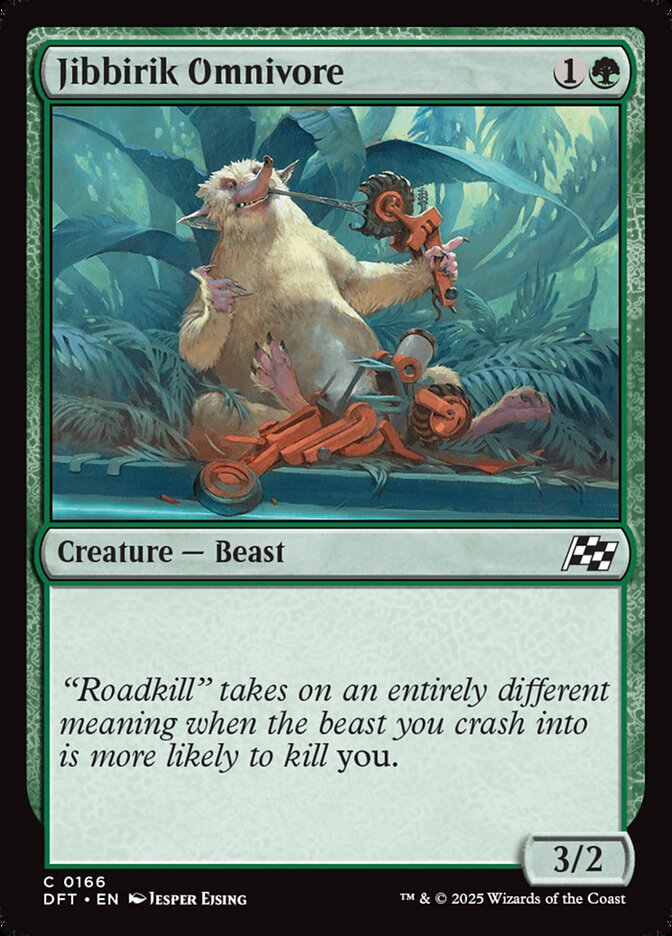 Jibbirik Omnivore, Aetherdrift Card Art