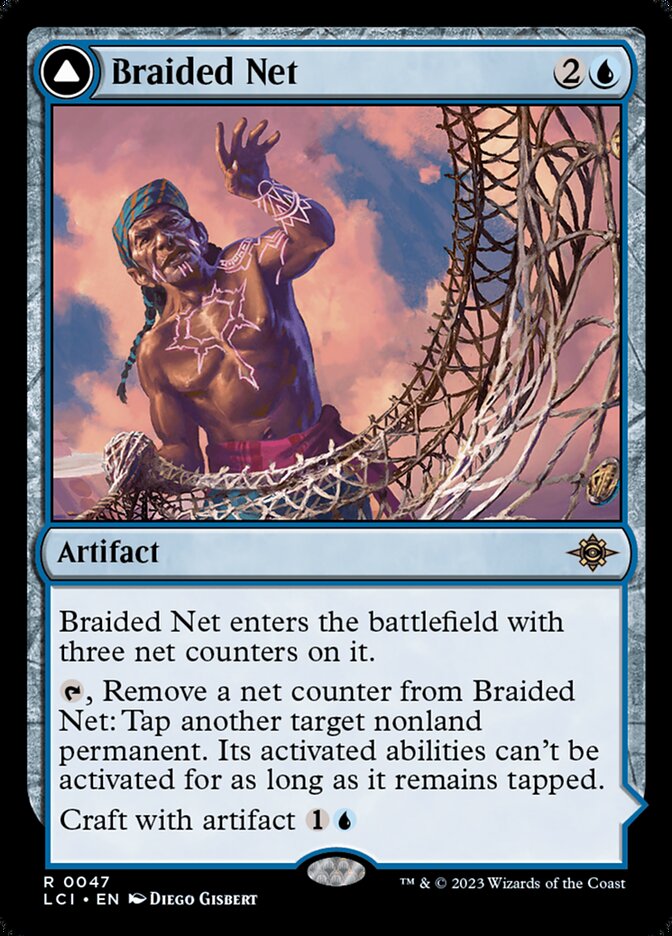 Braided Net // Braided Quipu, The lost caverns of ixalan Card Art