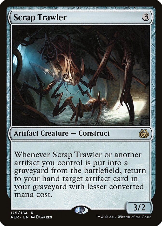 Scrap Trawler, Aether Revolt Card Art