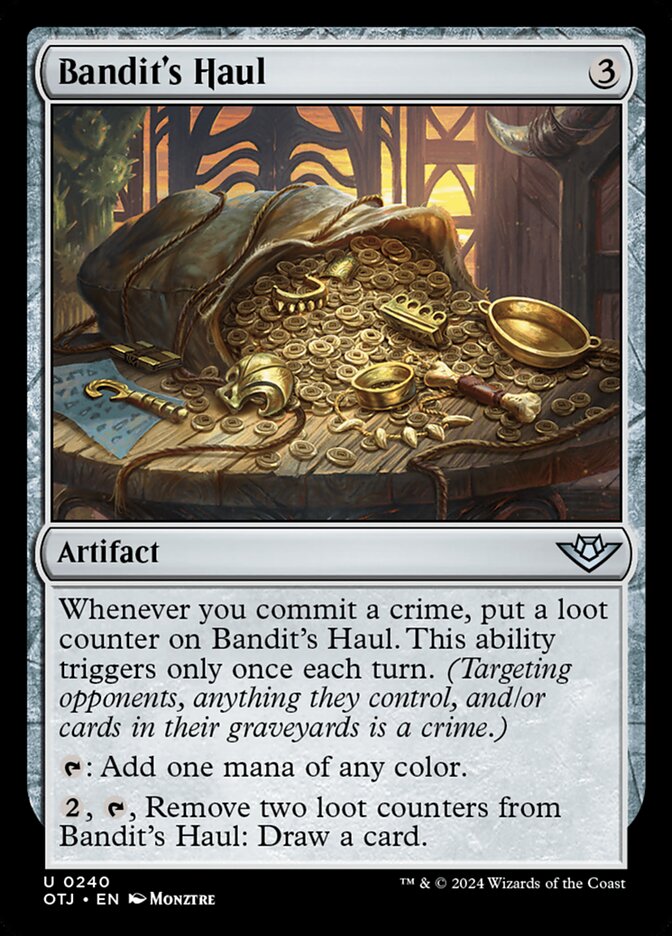 Bandit's Haul, Outlaws of thunder junction Card Art