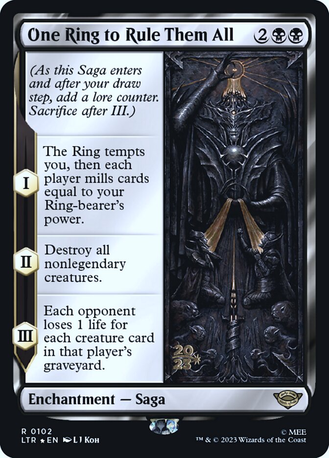 One Ring to Rule Them All, Tales of middle-earth promos Card Art