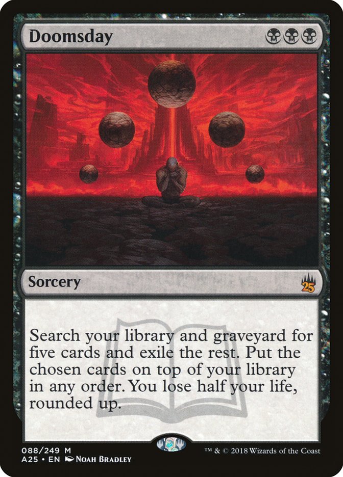 Doomsday, Masters 25 Card Art