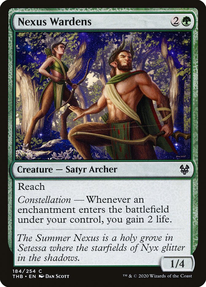 Nexus Wardens, Theros beyond death Card Art