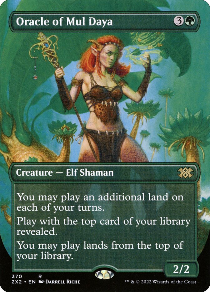 Oracle of Mul Daya, Double Masters 2022 Card Art