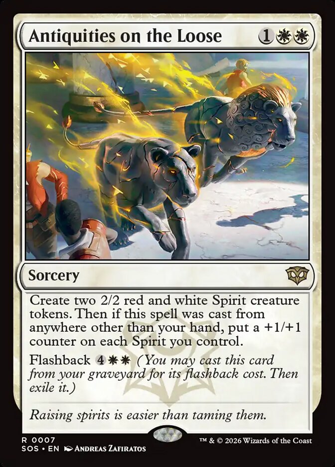 Antiquities on the Loose, Secrets Of Strixhaven Card Art