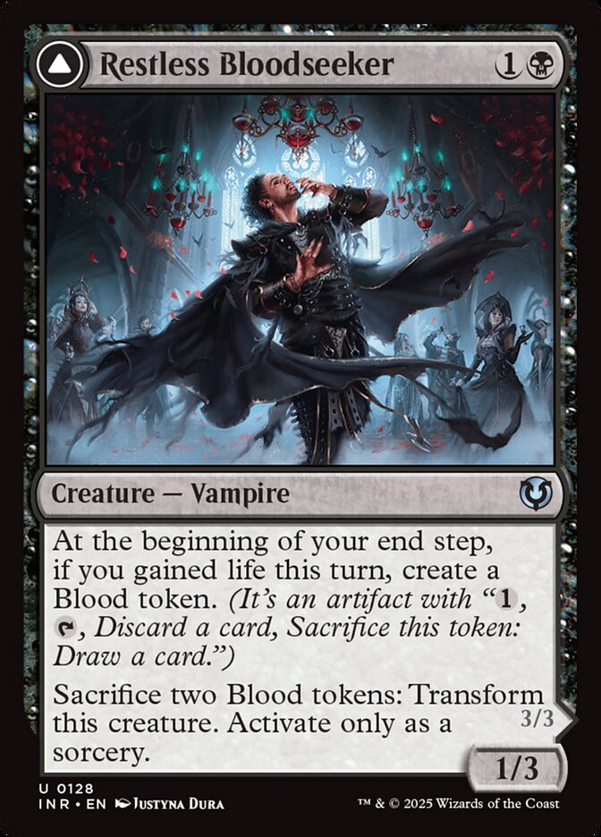 Restless Bloodseeker // Bloodsoaked Reveler - Foil