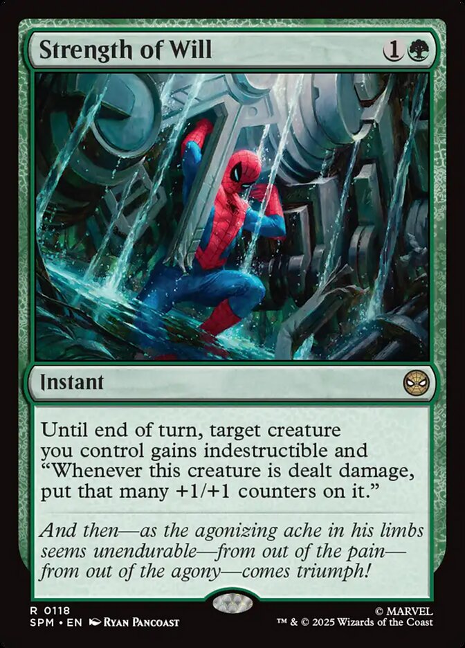 Strength of Will, Marvel'S Spider-Man Card Art