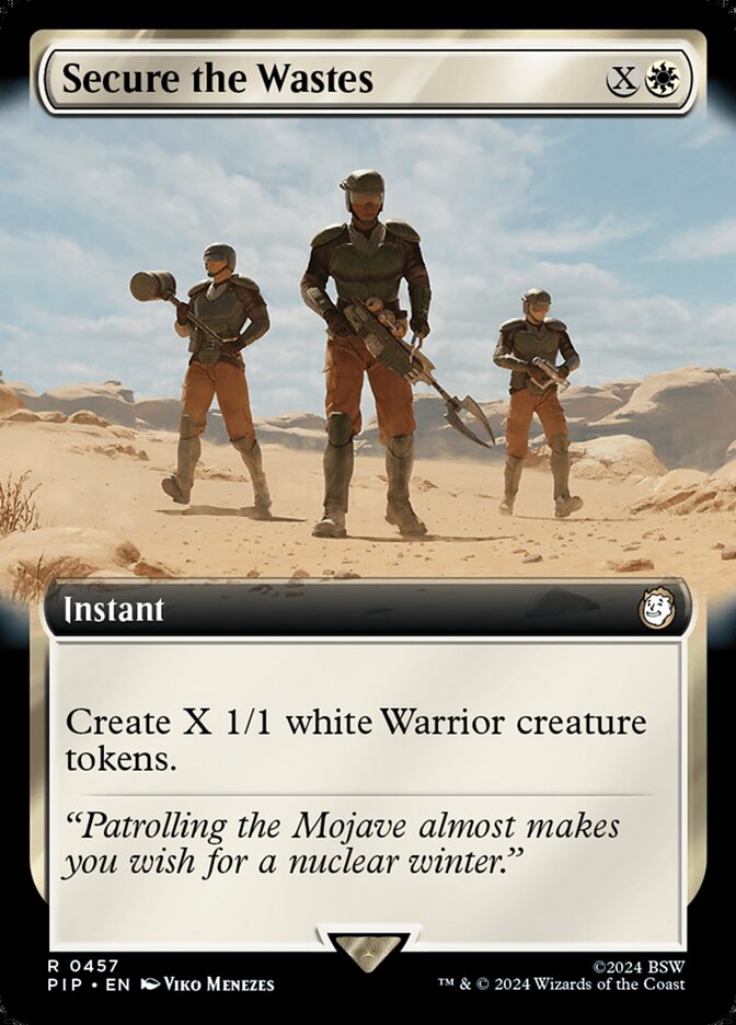 Secure the Wastes, Fallout Card Art