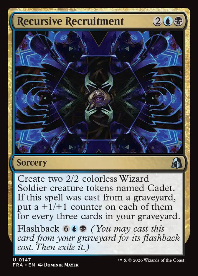 Recursive Recruitment, Reality Fracture Card Art