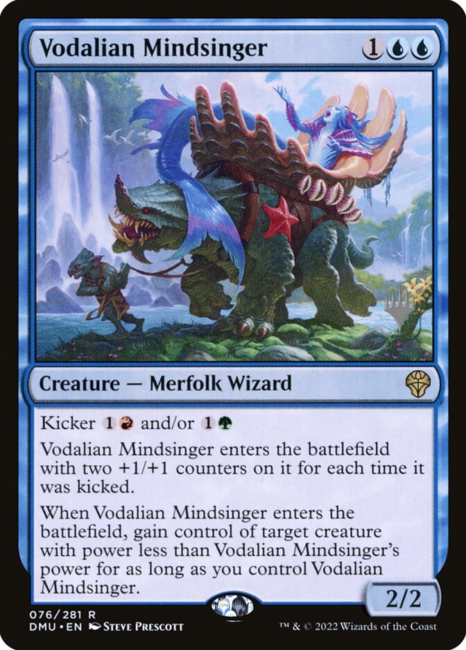 Vodalian Mindsinger, Dominaria United Promos Card Art