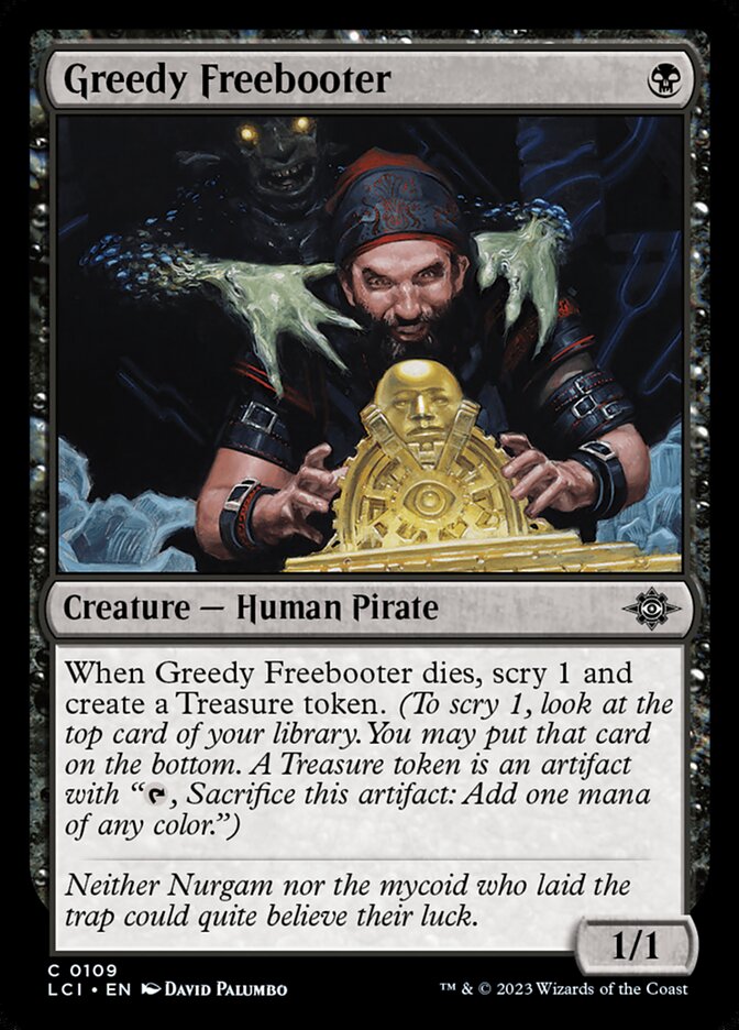 Greedy Freebooter, The Lost Caverns Of Ixalan Card Art