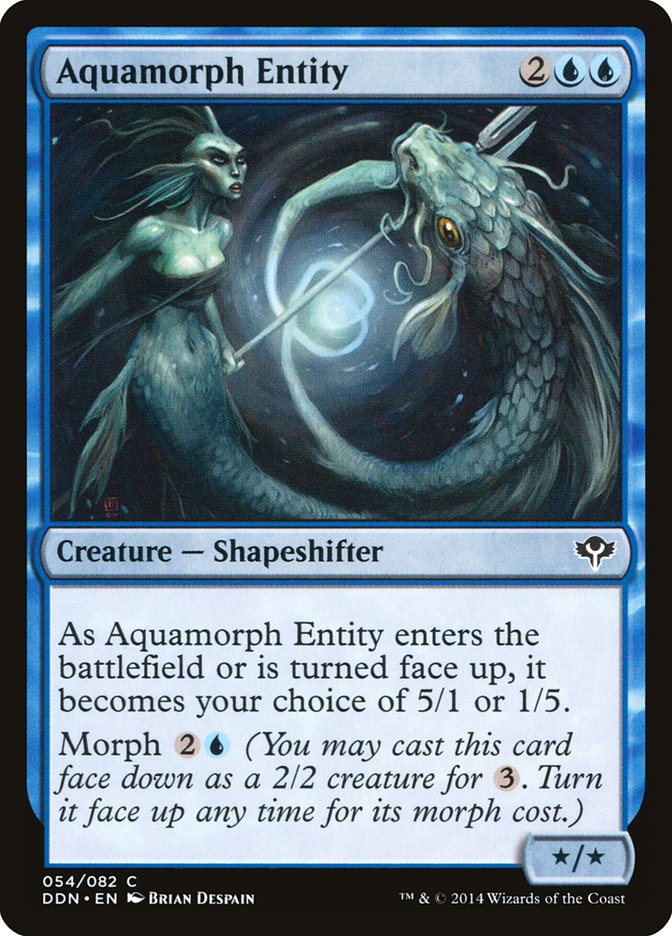 Aquamorph Entity, Duel decks: speed vs. cunning Card Art