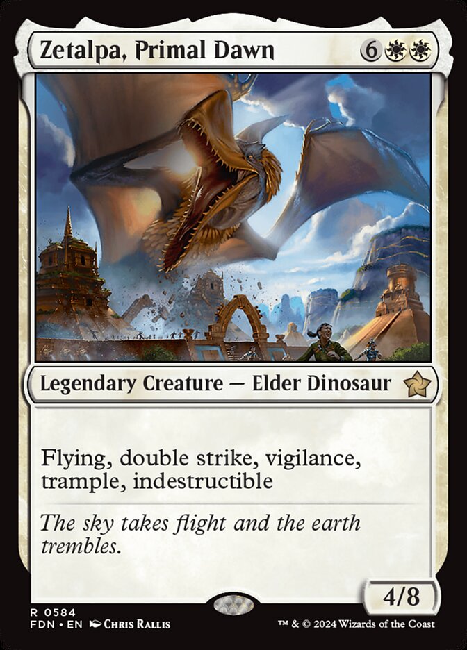 Zetalpa, Primal Dawn, Foundations Card Art