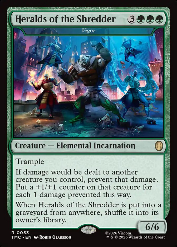 Vigor, Teenage Mutant Ninja Turtles Eternal Card Art