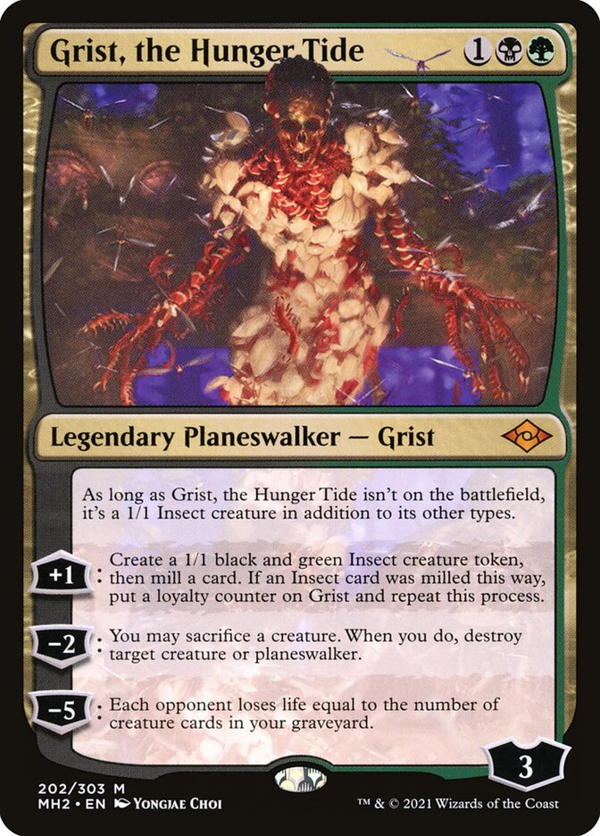 Grist, the Hunger Tide, Modern Horizons 2 Card Art