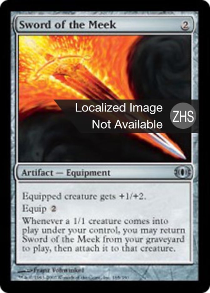 Sword of the Meek, Future Sight Card Art