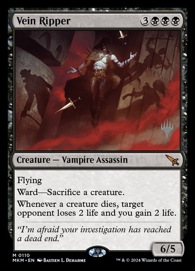 Vein Ripper, Murders at karlov manor promos Card Art