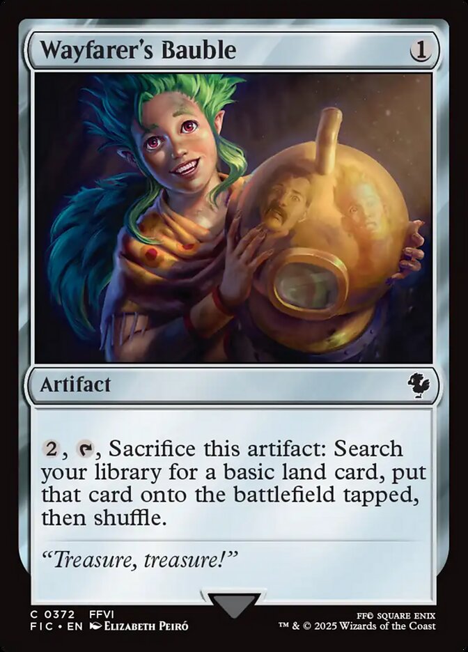 Wayfarer's Bauble, Final fantasy commander Card Art