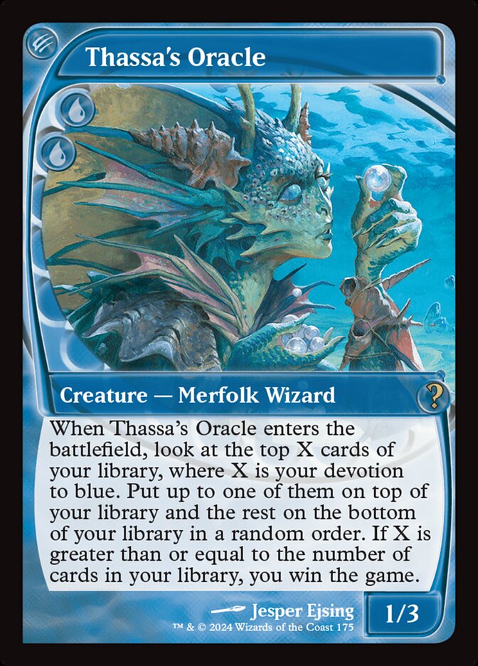 Thassa's Oracle, Mystery booster 2 Card Art