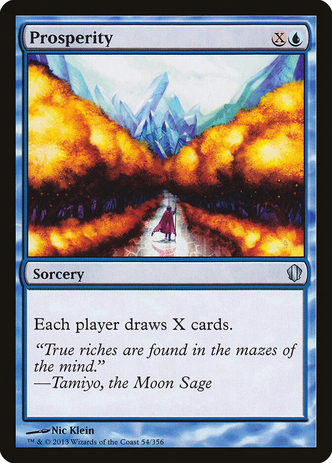 Prosperity, Commander 2013 Card Art