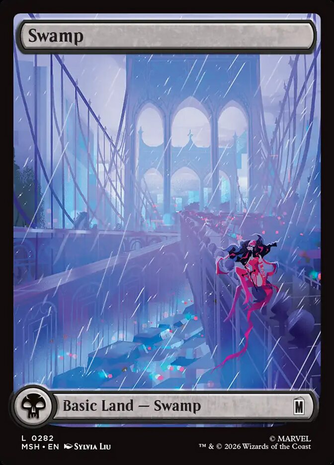 Swamp, Marvel Super Heroes Card Art