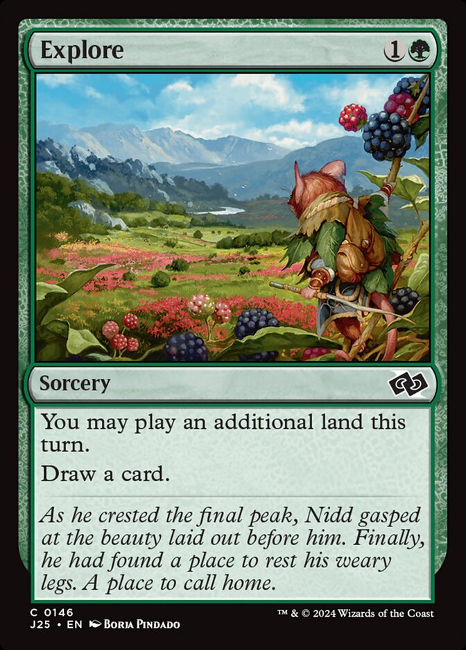 Explore, Foundations Jumpstart Card Art
